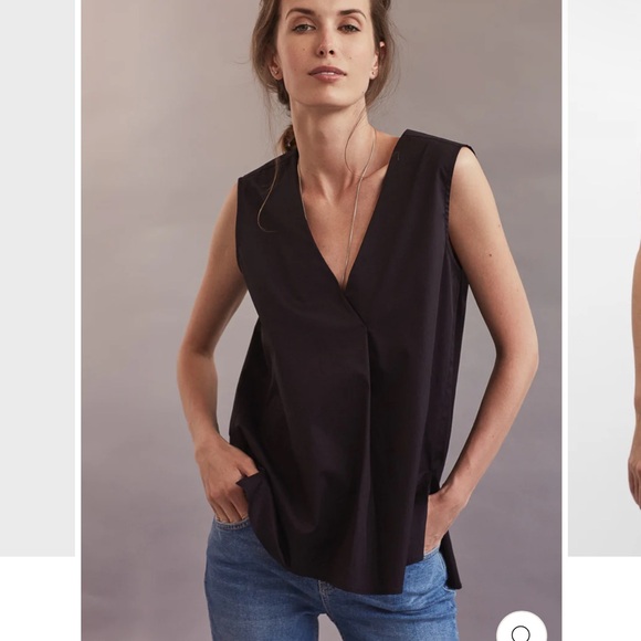 Harshman Aria Cotton V-Neck Tank